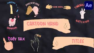 Cartoon Hands Titles for After Effects-48695018