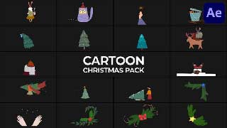 Cartoon Christmas Animations for After Effects-48947564