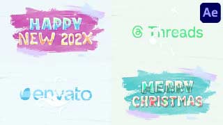 Happy New Year Logo for After Effects-48998700