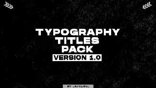 Typography Titles After Effects-49002266