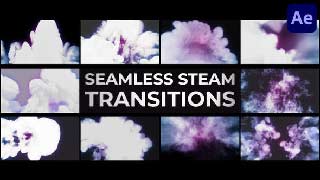 Seamless Steam Transitions for After Effects