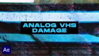 Analog VHS Damage Transitions After Effects-49267846