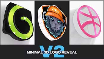 Minimal 3d Logo Reveal V2-31887403