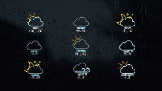 Weather Titles After Effects-49305587