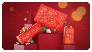 Christmas Gift Box Greetings-49389576