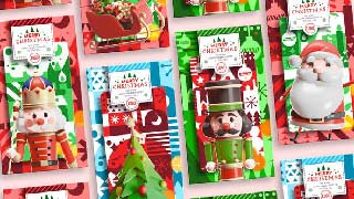 3D Christmas Greeting Stories-49528301