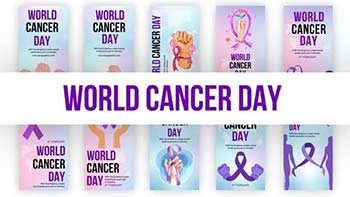 World Cancer Day Instgram Story Pack-35445791
