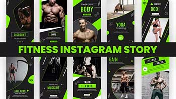 Fitness Instagram Story Pack-35473698