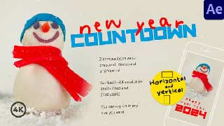 New Year-Countdown Snowman-49903425