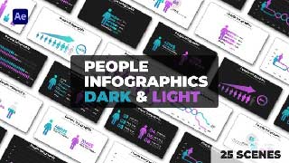 People Infographics Dark and Light Themes-50131299