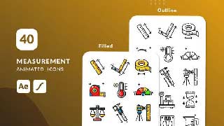 Measurement Animated Icons After Effects-50188417