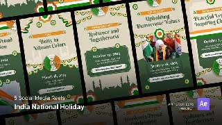 Social Media Reels-India National Holiday After Effects Template-50206095