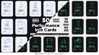 Fitness Performance Lottie Info Cards-50313979