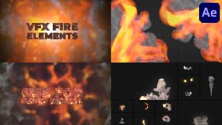 VFX Fire Elements for After Effects-50326890