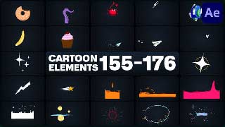 Cartoon Elements for After Effects-50327100