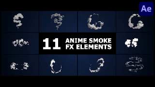 Anime Smoke Elements After Effects-50360868