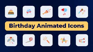 Birthday Animated Icons-50385482