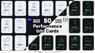 Fitness Performance Info Cards For After Effects-50409146