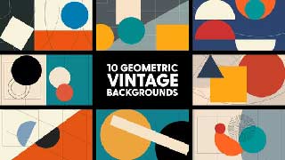 Geometric Vintage Backgrounds-50474432