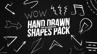 Hand Drawn Shape Pack-50510296