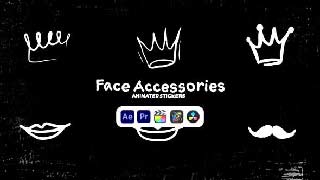 Face Accessories Animated Stickers-50571331