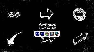 Arrows Animated Stickers-50571401