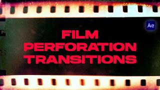 Film Perforation Transitions After Effects-50607473