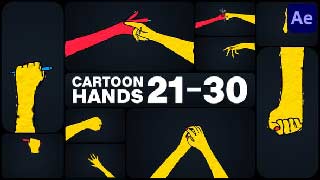 Cartoon Hands for After Effects-50874301