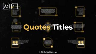 Quotes Titles 2 0 After Effects-51127197