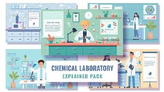 5 Concepts Flat Character Scientist in Chemical Laboratory-51533602