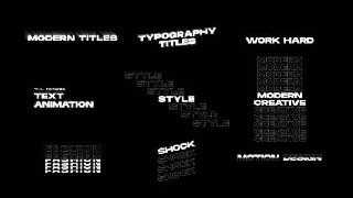 Modern Text Animation AE-51985960