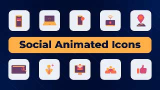 Social Animated Icons