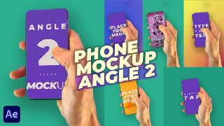 Mobile Phone Mockup Pack-Angle 2