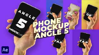 Mobile Phone Mockup Pack-Angle 5