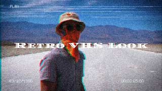 VHS Retro Look