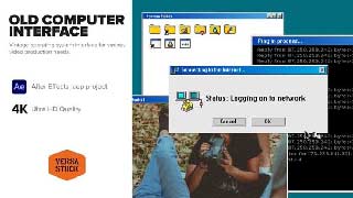 Old Computer Dial Up Interface-52108304