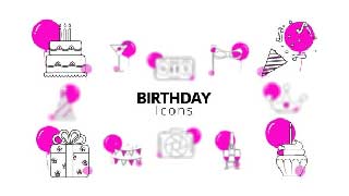 Birthday Icons