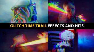 Glitch Time Trail Effects And Hits After Effects