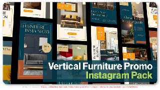 Vertical Furniture Promo-Instagram Pack