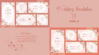 Wedding Invitation Vol 8