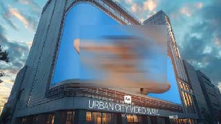 Urban City Video Wall Mockups