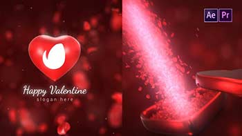 Valentine Sweet Logo Reveal-35877406