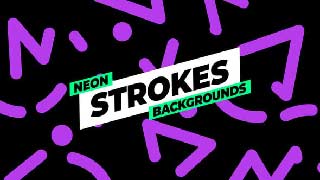 Neon Strokes Backgrounds-53462049