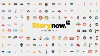 Story Now 1400 Icons Library-53526187