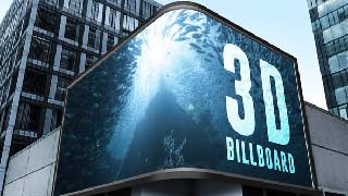 3D Billboard Mockup-53578416