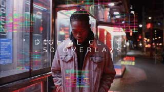 Digital Glitch Overlays-53589966
