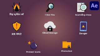 Internet Security Titles for After Effects-53599640