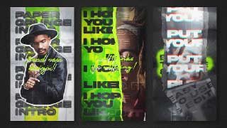 Paper Grunge Reel and Stories-53602137