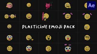 Plasticine Emoji Pack After Effects-53627900