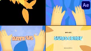 Autumn Leaves Logo Opener for After Effects-53630138